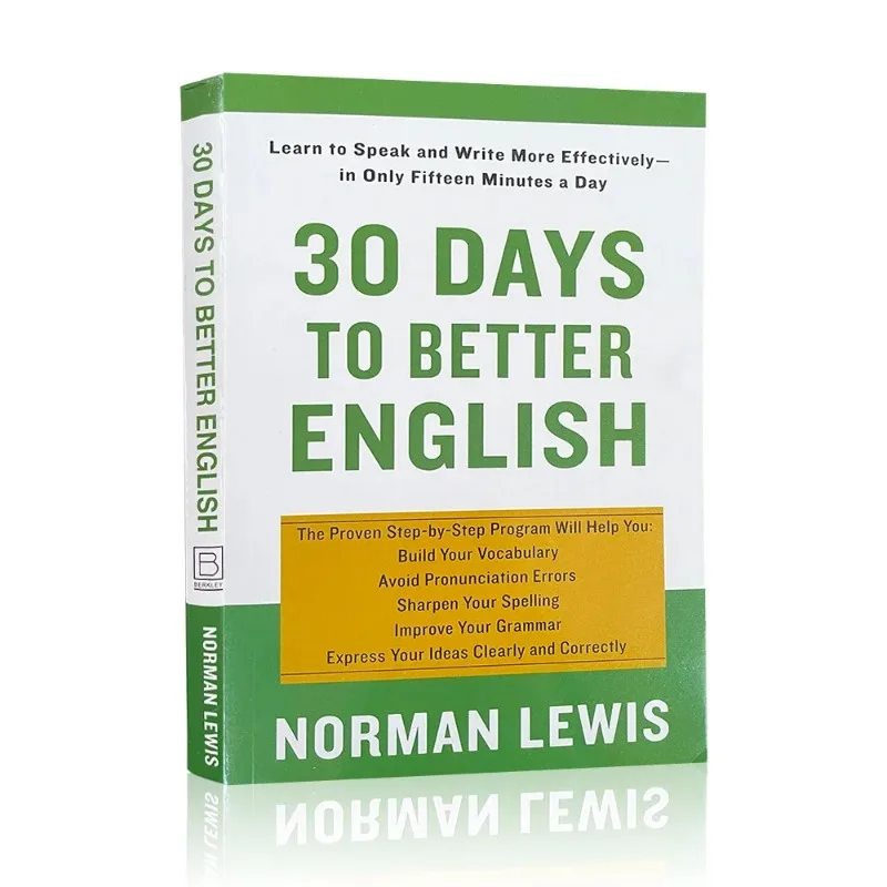 Word Power Made Easy and 30Days To Better English By Norman Lewis Educational Learning English Books