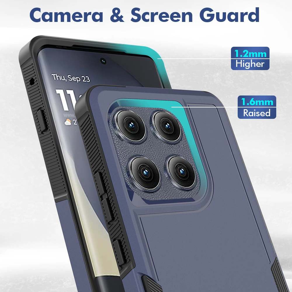 حافظة هاتف مضادة للصدمات لهاتف موتورولا موتو جي باور ستايلس 5G Edge 2025 2024 2023 GPure GPlay Edge 40Neo G84 G54 G14 Razr 50 #6