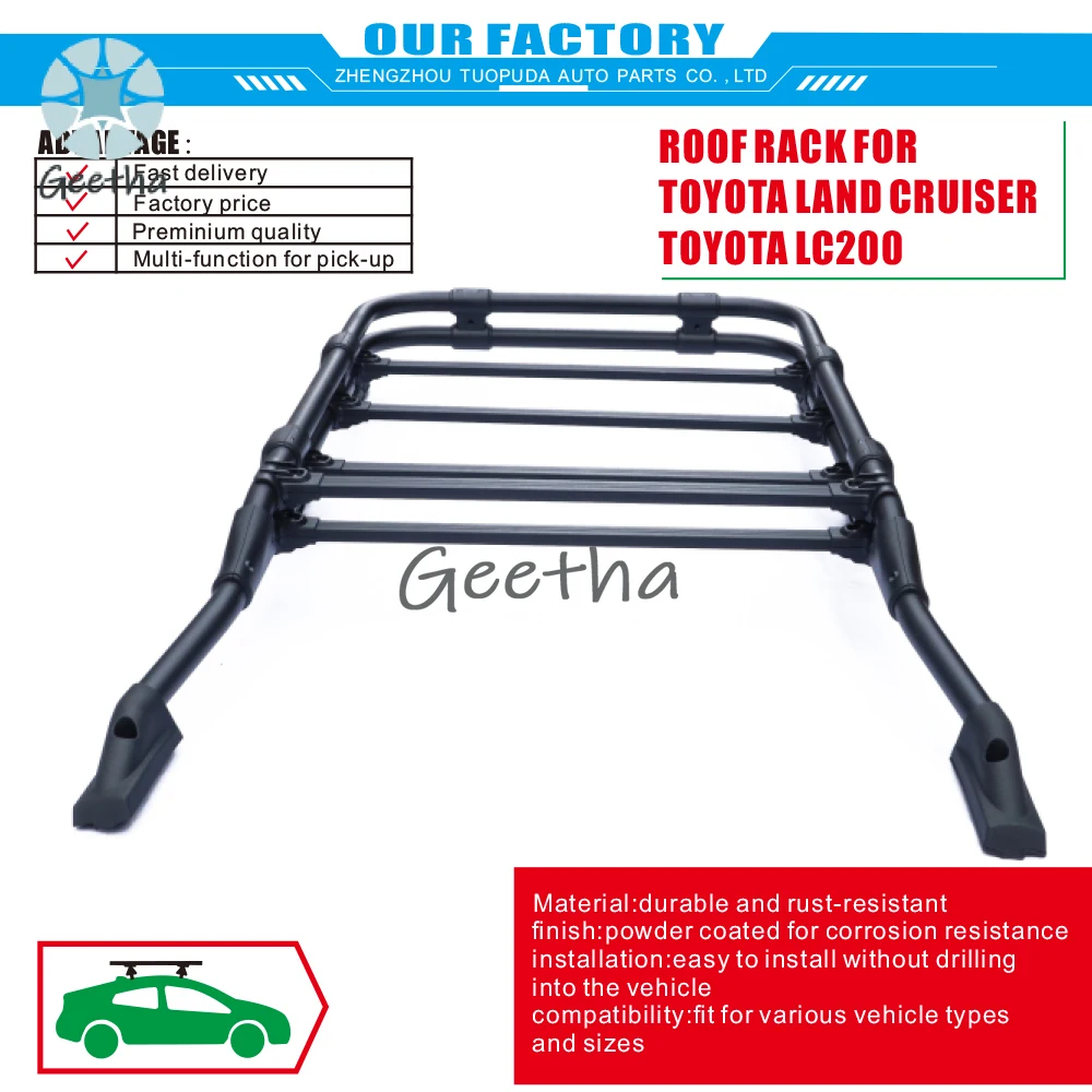 ROOF RACKS TONNEAU COVERS Heavy Duty Roof Mounted Basket Fit Different Car or Vehicle