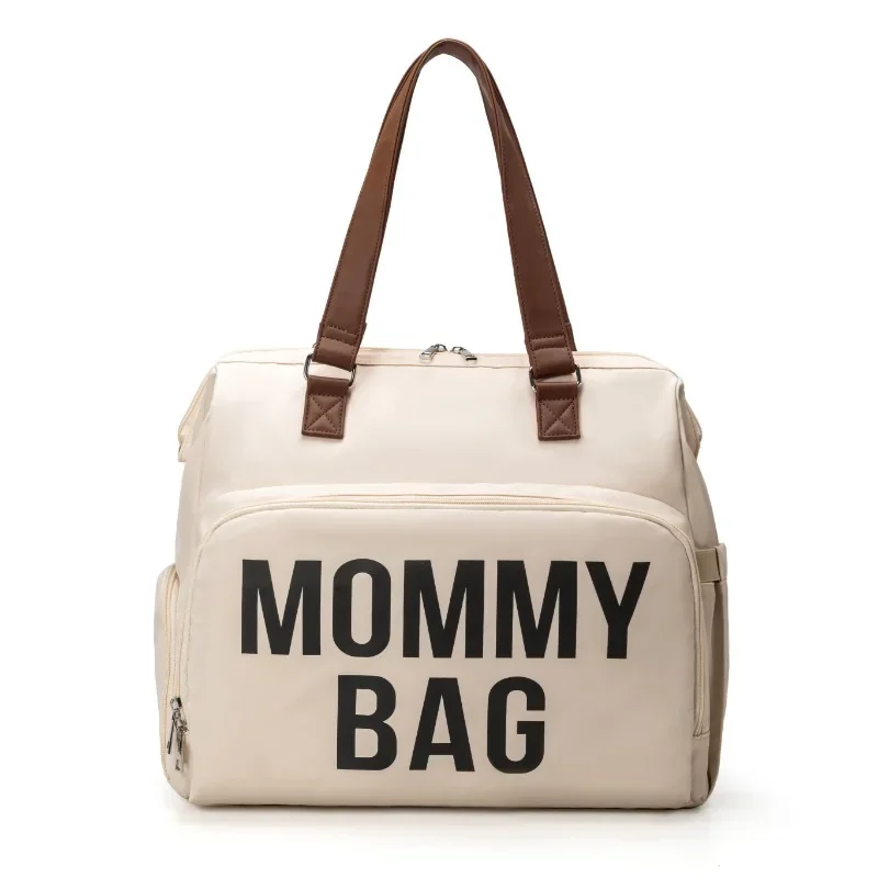 Fashion Mother and Baby Bag High-capacity Handheld One Shoulder Oblique Cross Bag Outgoing Convenient Multi Functional Mommy