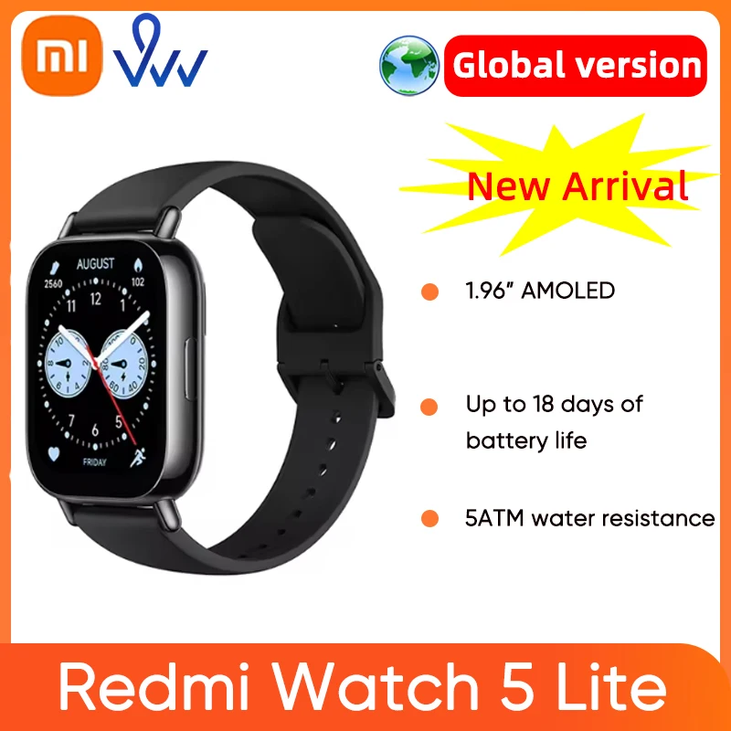 Глобальная версия Xiaomi Redmi Watch 5 Lite Глобальная версия Xiaomi Redmi Watch 5 Lite