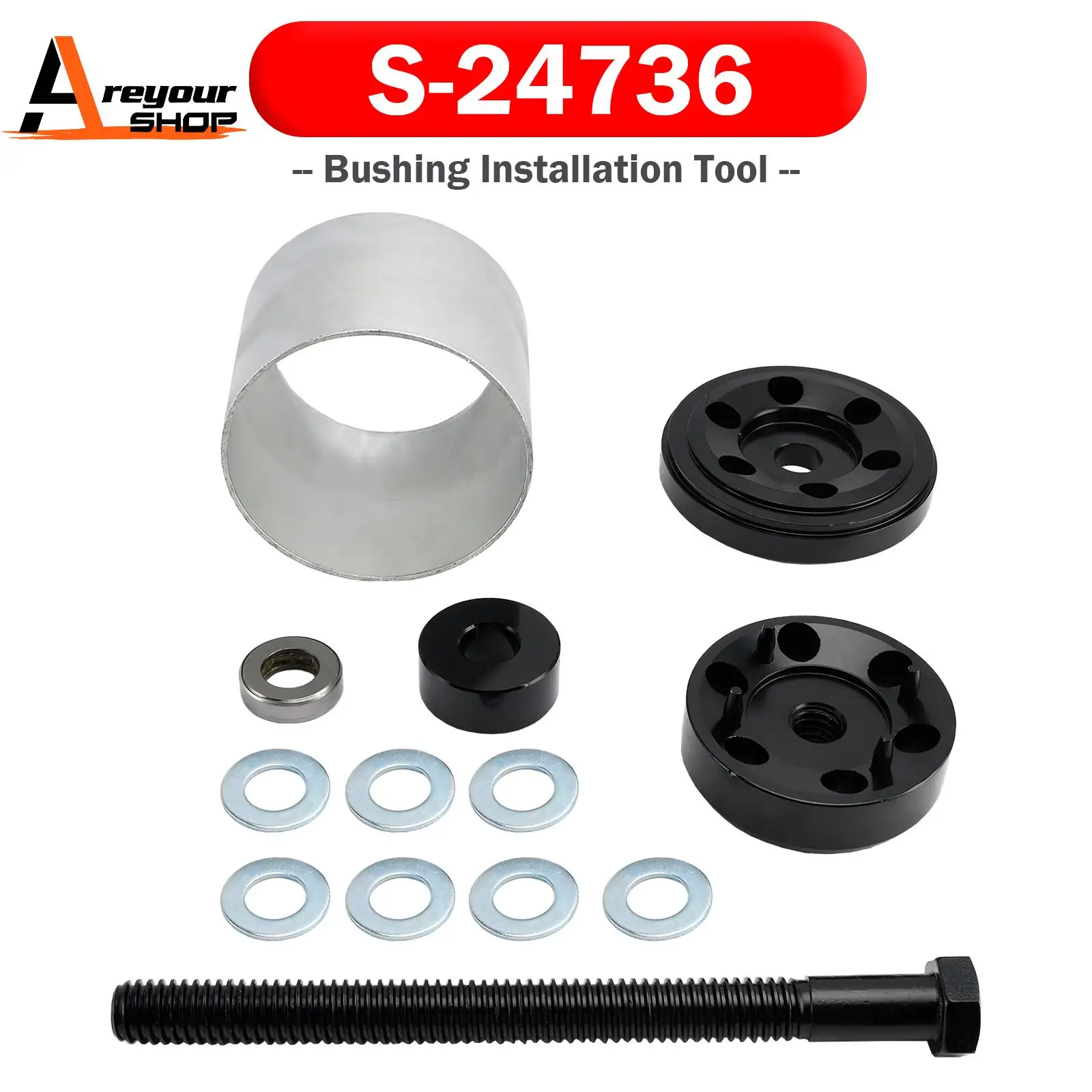 

Bushing Installation Tool for Hendrickson Vantraax Narrow S-24736 TRB5914-T
