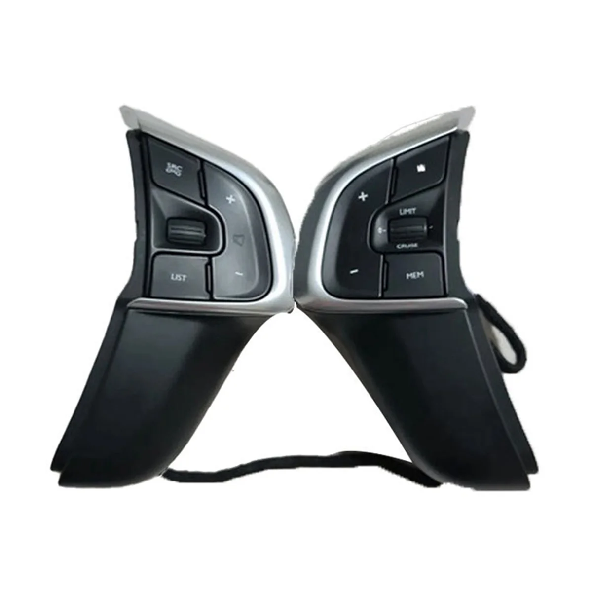 N32R_New جودة عالية سيارة متعددة الوظائف عجلة القيادة زر التبديل 98094657 ZD لقطع غيار السيارات Dongfeng Citroen C4L B73 #4