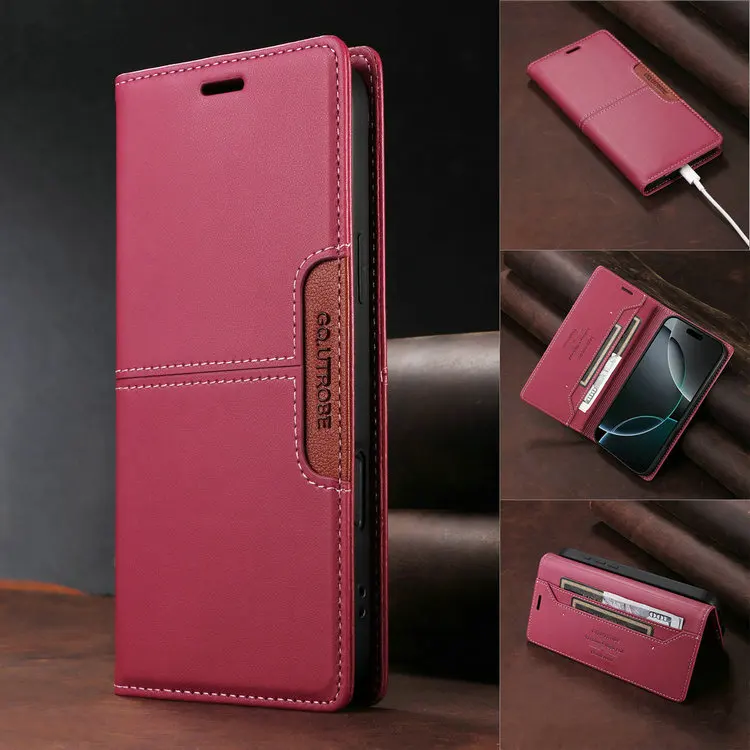 Luxury Case for Redmi Note 17 15 14 13 12 Pro Plus 5G 4G Flip Cover Magnet Wallet RFID Phone Book Funda Xiaomi Redmi Note 10 11S