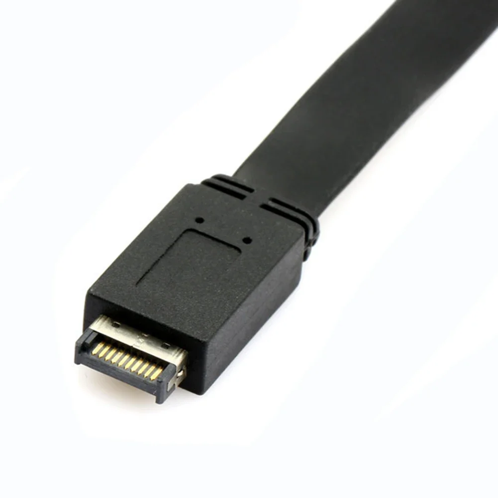 USB 3.1 Front Panel Header Type E M to Type C F Motherboard Expansion Connector Usage Brings Forward and Backward Plug-In