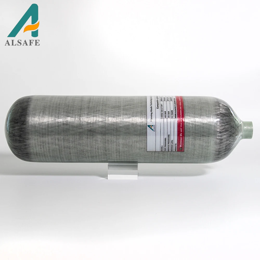 Alsafe New style 4.7L 300 bar composite carbon fiber cylinder  Bottle M18*1.5