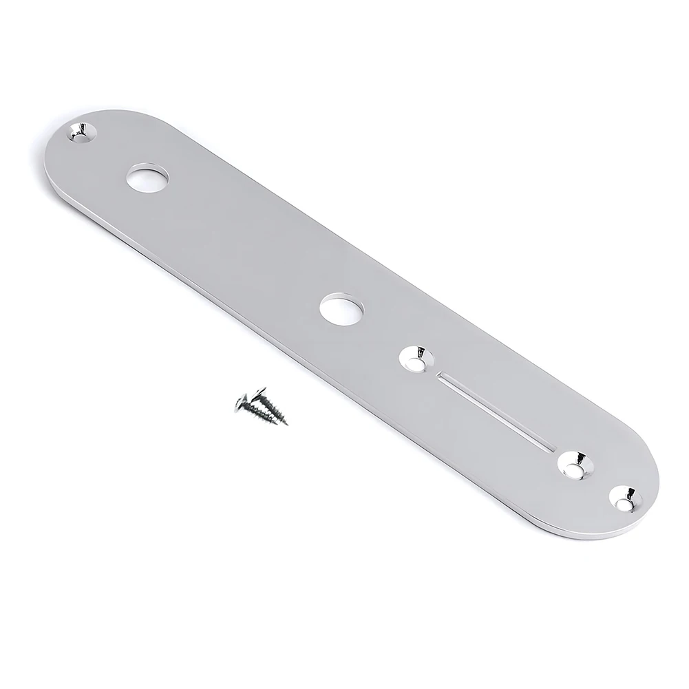 Guitar Parts Guitar Control Plate Mounting Plate with Screws for Fender Telecaster Tele Guitar