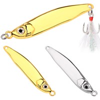 1PC Metal Jig Lures Spinner Fishing Bait 10G 15G 20G 40G 60G Bass Fishing Accessories Saltwater Lures Fish Wobblers for Trolling