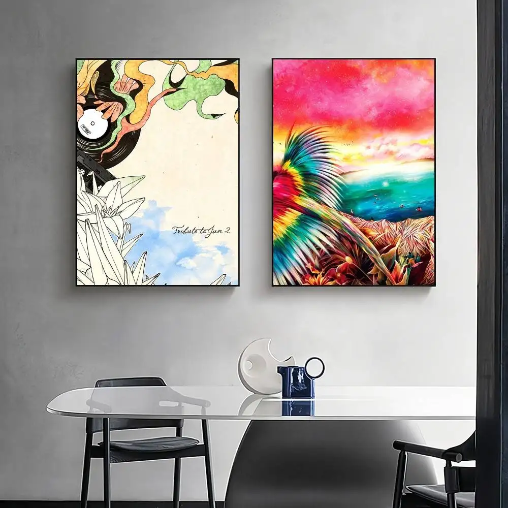 Singer N-NuJAbEs Poster Surprise Home Decoration Picture Wall Art for Study Living Room Decor