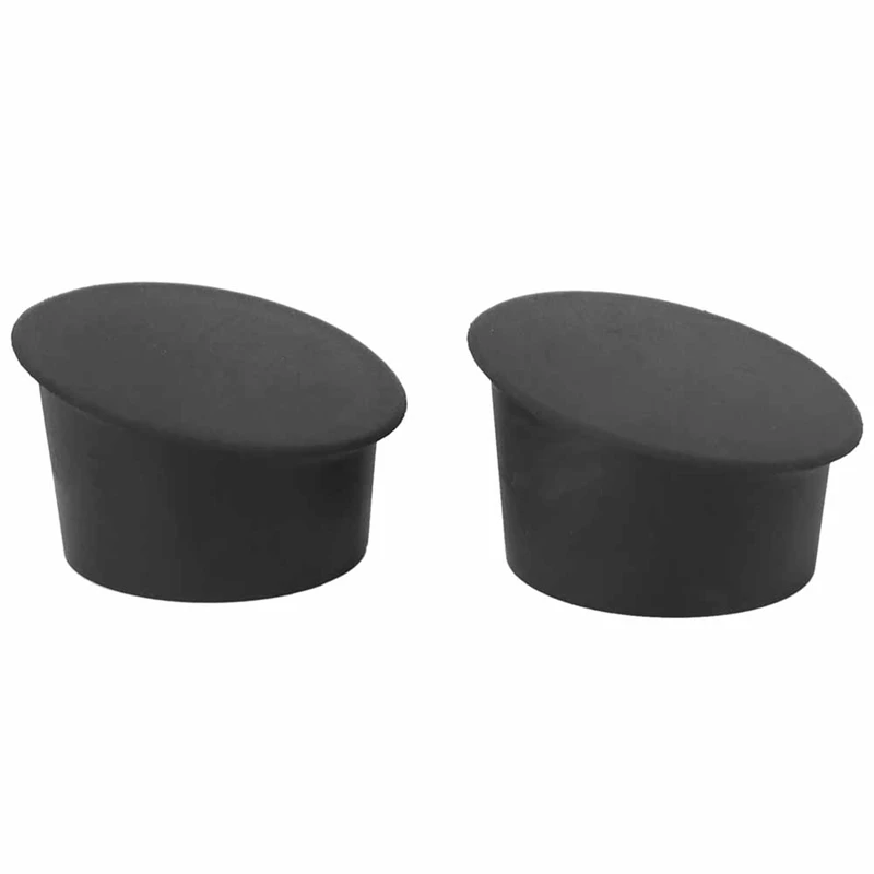 2 Piece Front Trunk Storage Box Screw Protection Cover Black Silica Gel For Tesla Model 3 2021