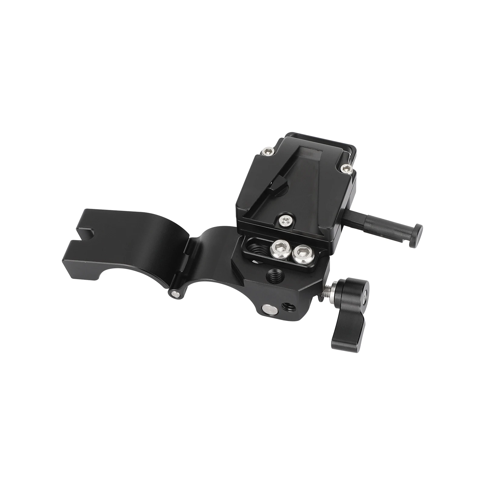 KAYULIN 30mm Rod Clamp with  Quick Release V-Mount Plate For DJI Ronin Handlebars/Rods/Tubes DSLR Camera