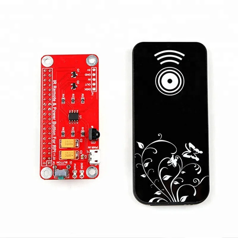 IR Remote Control Switch With Power Botton Module Kit For Raspberry Pi 3 Model B