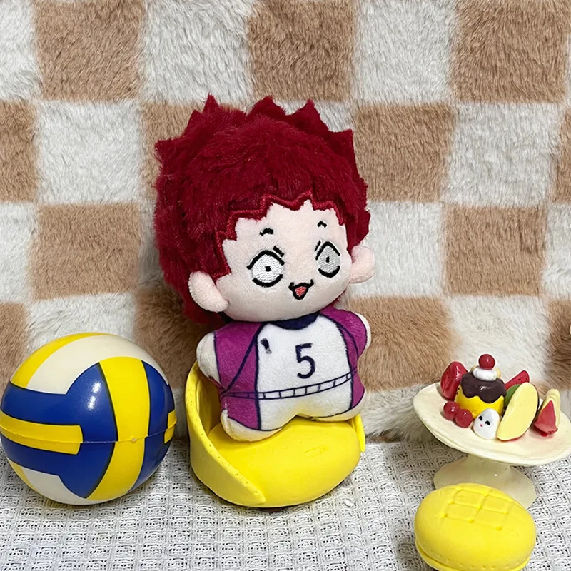 Anime Haikyuu Peluche Tendou Satori Giocattoli Hinata Shoyo Kageyama Tobio Kotaro Bokuto Peluche Portachiavi Kawaii Peluche Regalo