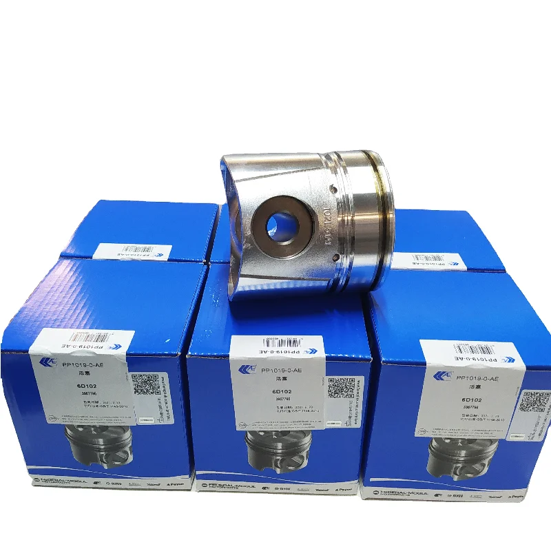 

Подлинный Федеральный дизельный двигатель 3957795 6BT5.9 6D102 6BT Поршневой Комплект для деталей двигателя экскаватора
