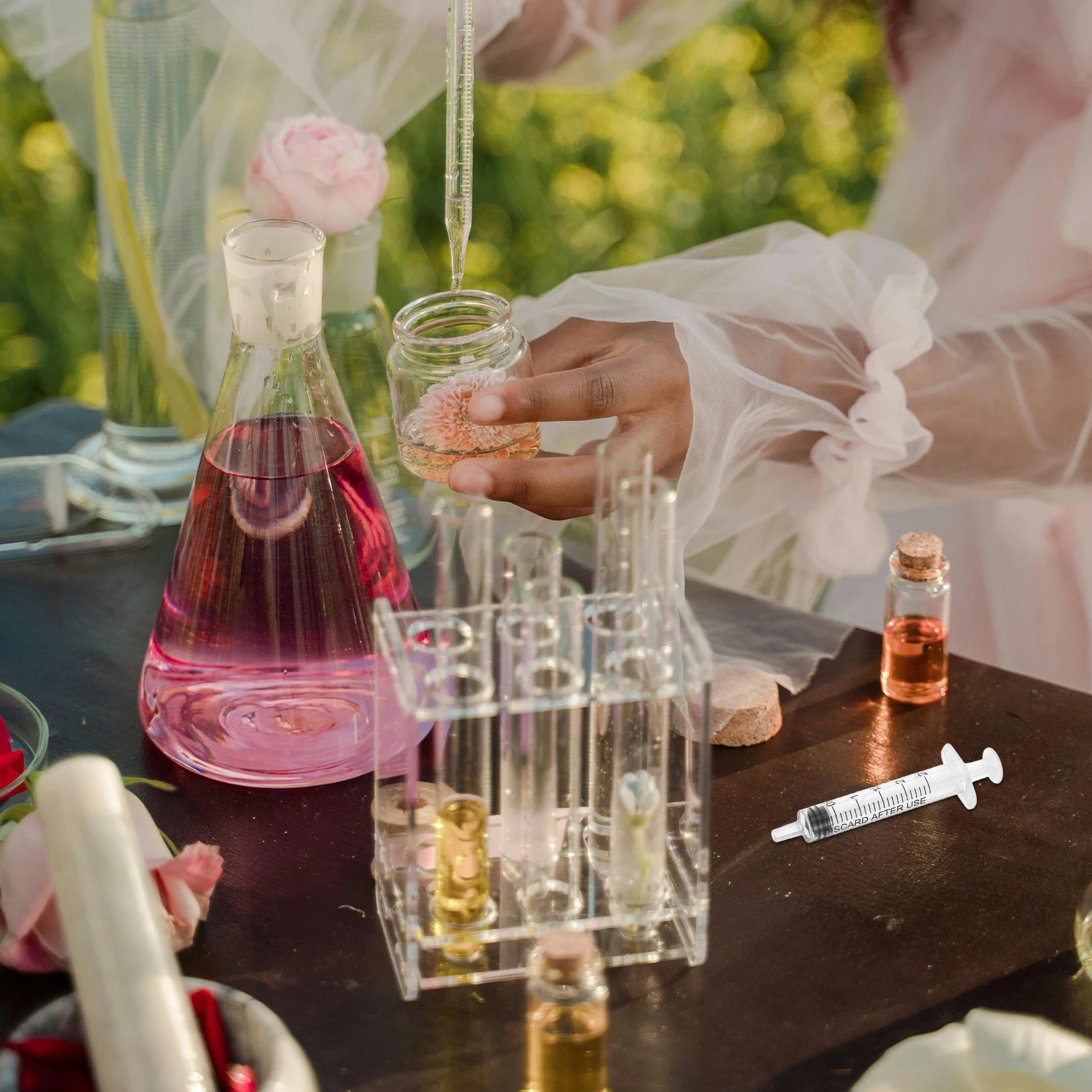 

12Pcs Plastic Perfume Extractor Refill Pump Dispenser for Accurate Dosing and Convenient Relocation of Fragrance Without Waste