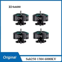 Sub250 1304 6000KV Motor Compatible with 2 / 2.5/ 3 inch Drones Accessories