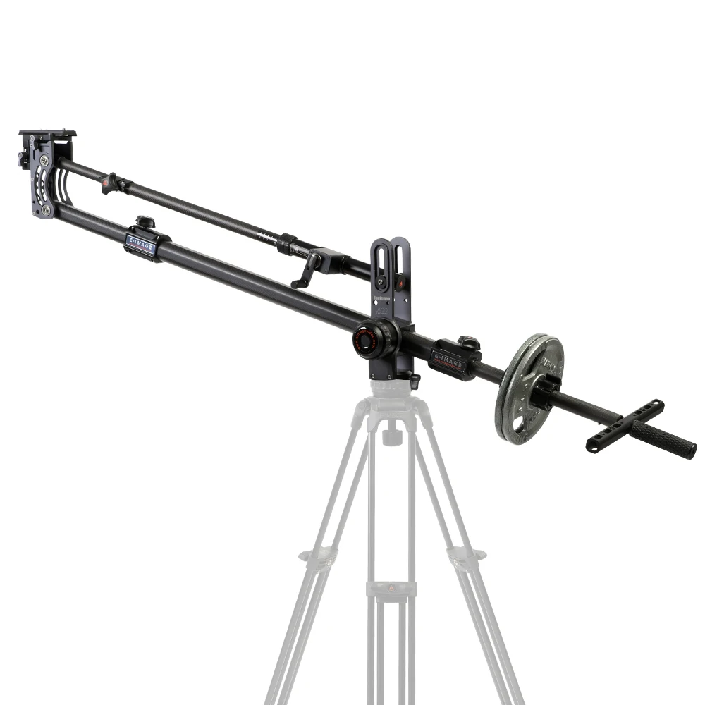 

E-IMAGE Huntsman J100 75mm Bowl Size Parallax Control Fluid Drag Camera Crane Jib Kit