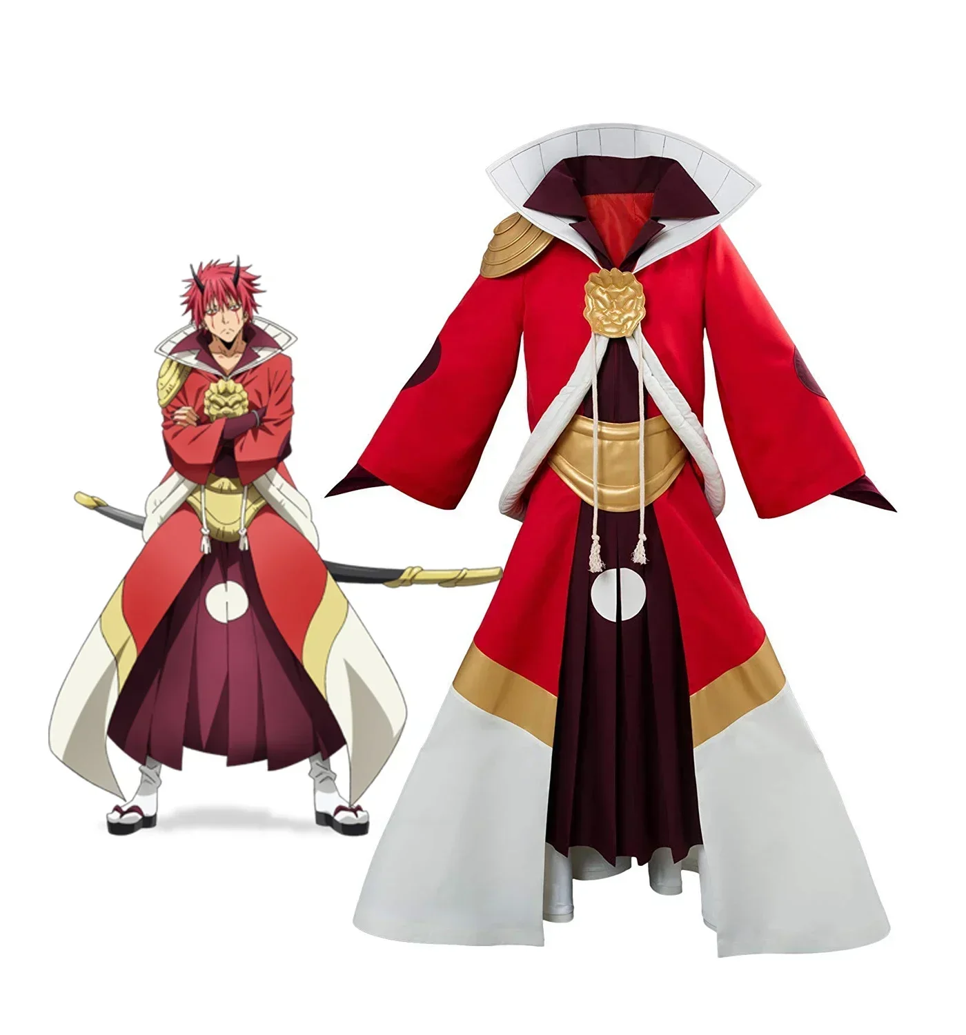 2025 Tensei Shitara Slime Datta Ken Benimaru Cosplay Costume That Time I Got Reincarnated as a Slime Flare Lord Cosplay Costume