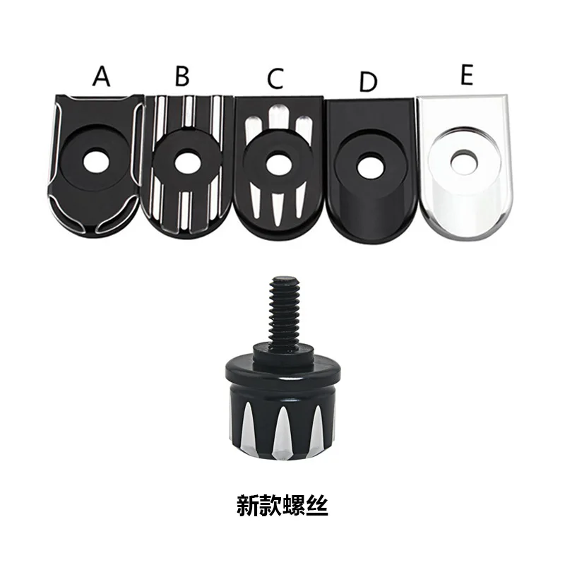 

20PCS Suitable forHarley modified seat bag gasketCNCseat cushion fixing gasket,motorcycle accessories quick release screw gasket