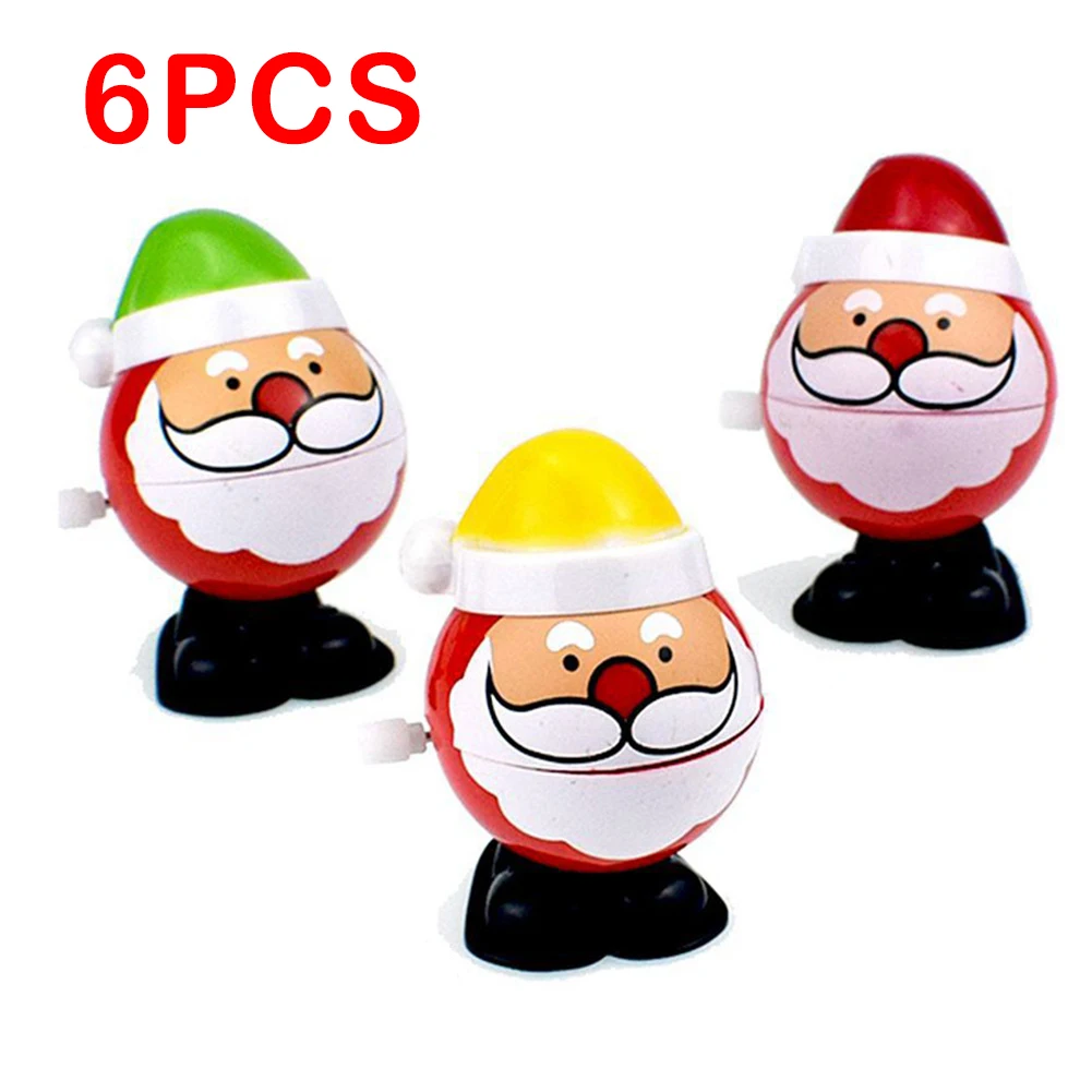 

Christmas Wind-Up Santa Claus Mechanical Figure Walking Santa Claus Toy Home Decor Christmas Decorations 2025 New Year Gifts