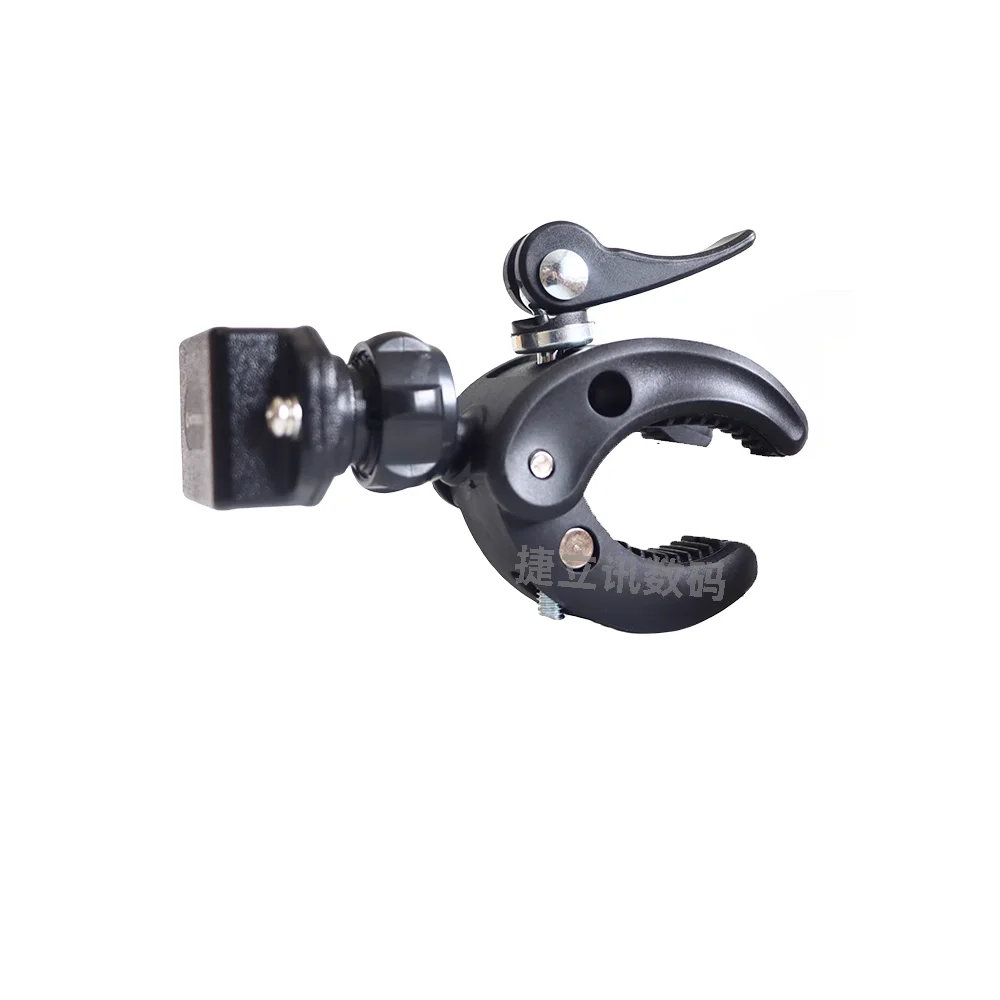 2023 Handheld Radio Holder Suitable For Motorcycle Handlebar Clamp Holder Suitable For Radio Microphone Holder With Back Clip