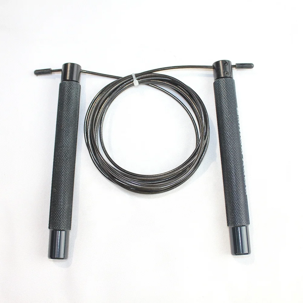 

High Quality Aluminum Pillar Handle PVC Coated Steel Wire Skipping Jump Rope
