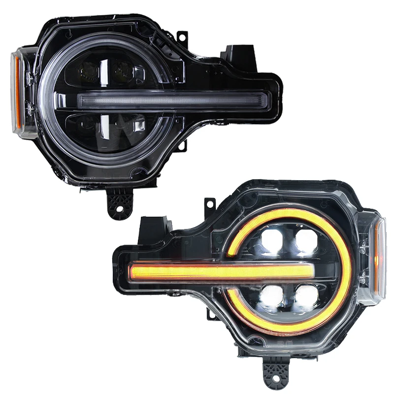 

High Quality Car Parts For Ford Bronco 2020-2023 Headlight Head Lamp Upgrade LED Head Light Front Light Accessories