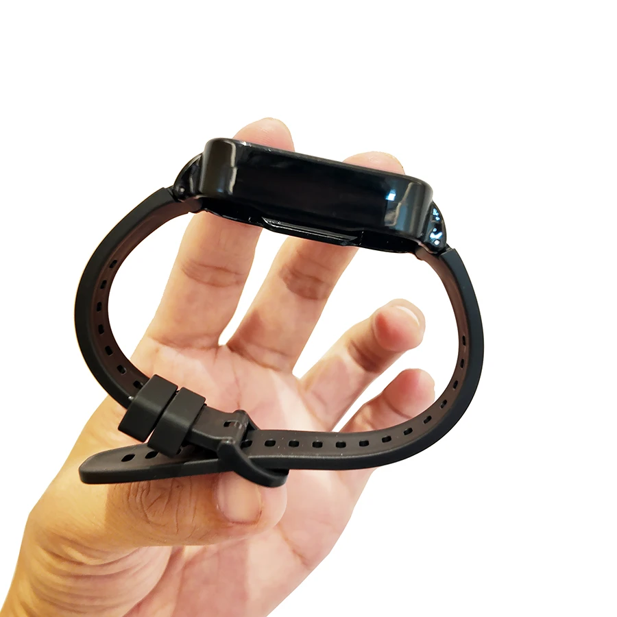 2 In 1 Watch Strap For Redmi Band 3/Xiaomi Band 9 Active Case+Silicone Strap Correa Watchbands Bracelet For Amazfit Band 7