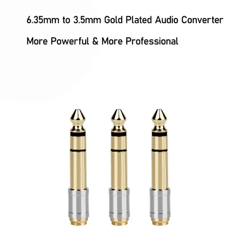 6.35mm To 3.5mm Converters 1/4