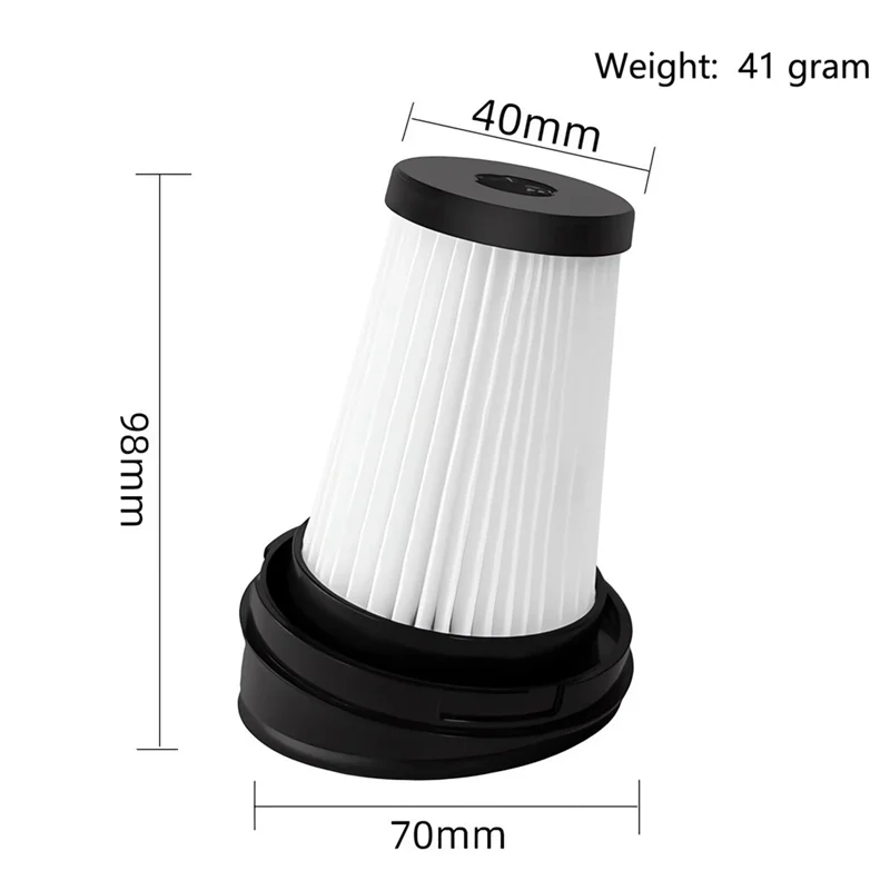 Zubehör-Set Filter für Eureka Staubsaugerfilter, für Grundig VCH9629 VCH9630 VCH9631 VCH9632 VCH9829 VCH9832