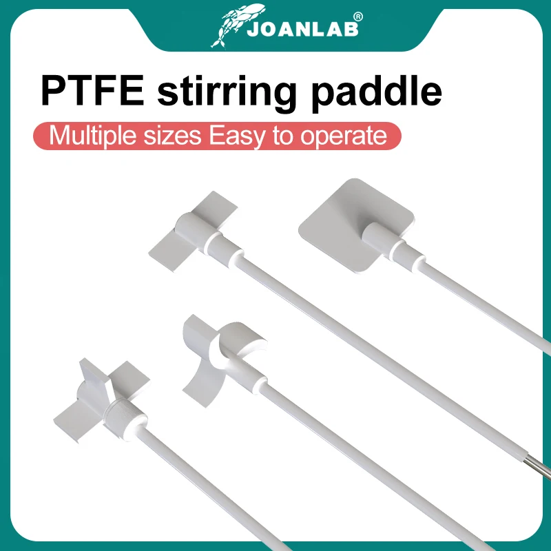 JOANLAB PTFE 350mm Stirring Rod Stirring Blade Stirring Paddle Laboratory Supplies For Overhead Stirrer Mixer