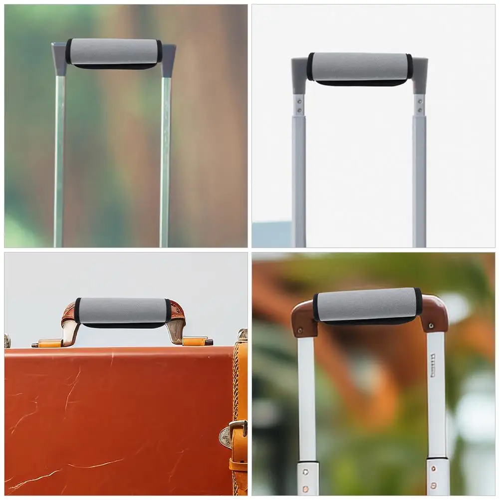 2pcs Luggage Suitcase H Wraps Covers Gray for Suitcase Stroller Comfortable Travel Accessories Lightweight