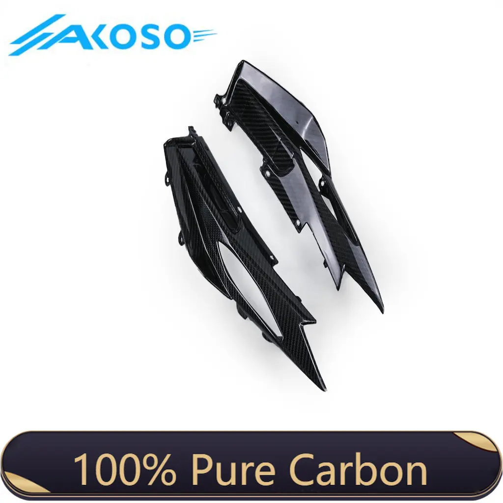 

3K Carbon Fiber Motorcycles Rear Tail Side Fairing Protection Motorcycle Body Parts Kit For Yamaha MT09 FZ09 2017 2018 2019