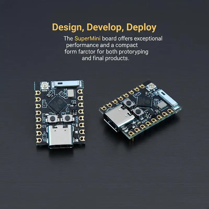 2026 NEW ESP32 C3 Super Mini Dev Board Type-C WiFi & BLE Module Programmable MCU for  IDE IoT Smart Home DIY Starter Kit