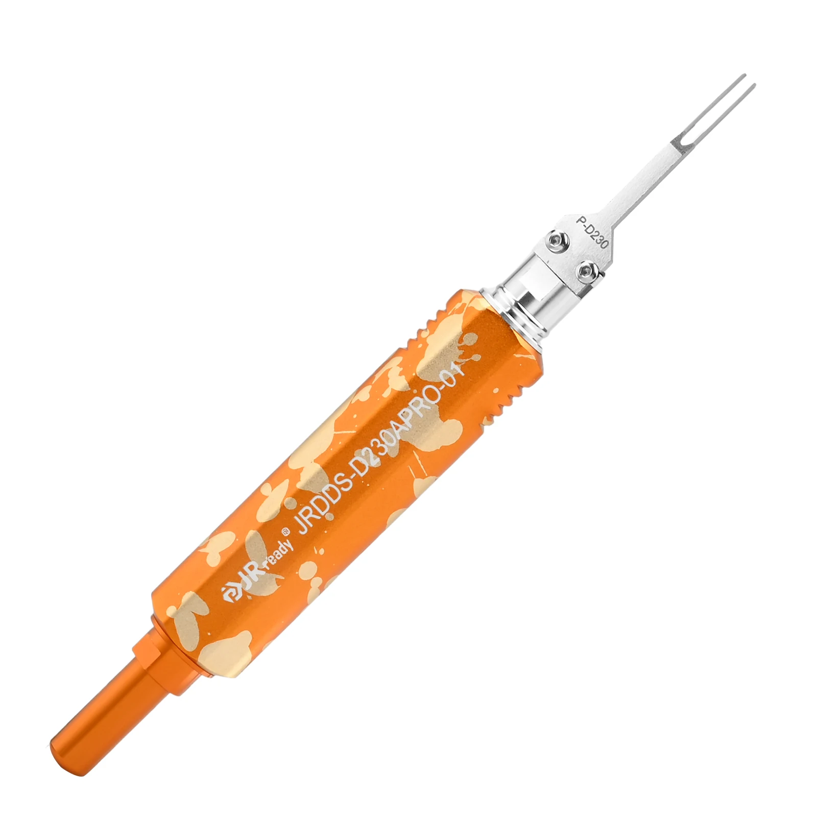 

JRready Dual-Pin Terminal Extraction Tool​ Fits TE Micro Timer series, TAB1.6, AMP MCP1.5K, DELPHI 1.5 & BOSCH BMK0.6 terminals