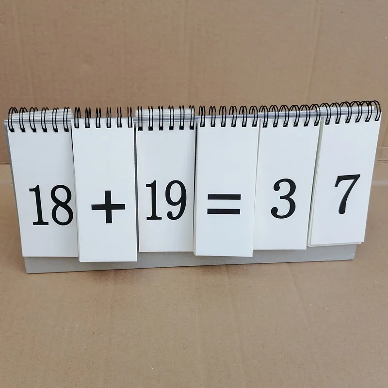 Giocattoli matematici per la scuola elementare aritmetica bambini calendario da tavolo sussidi didattici addizione domestica sottrazione dividere gioco da tavolo