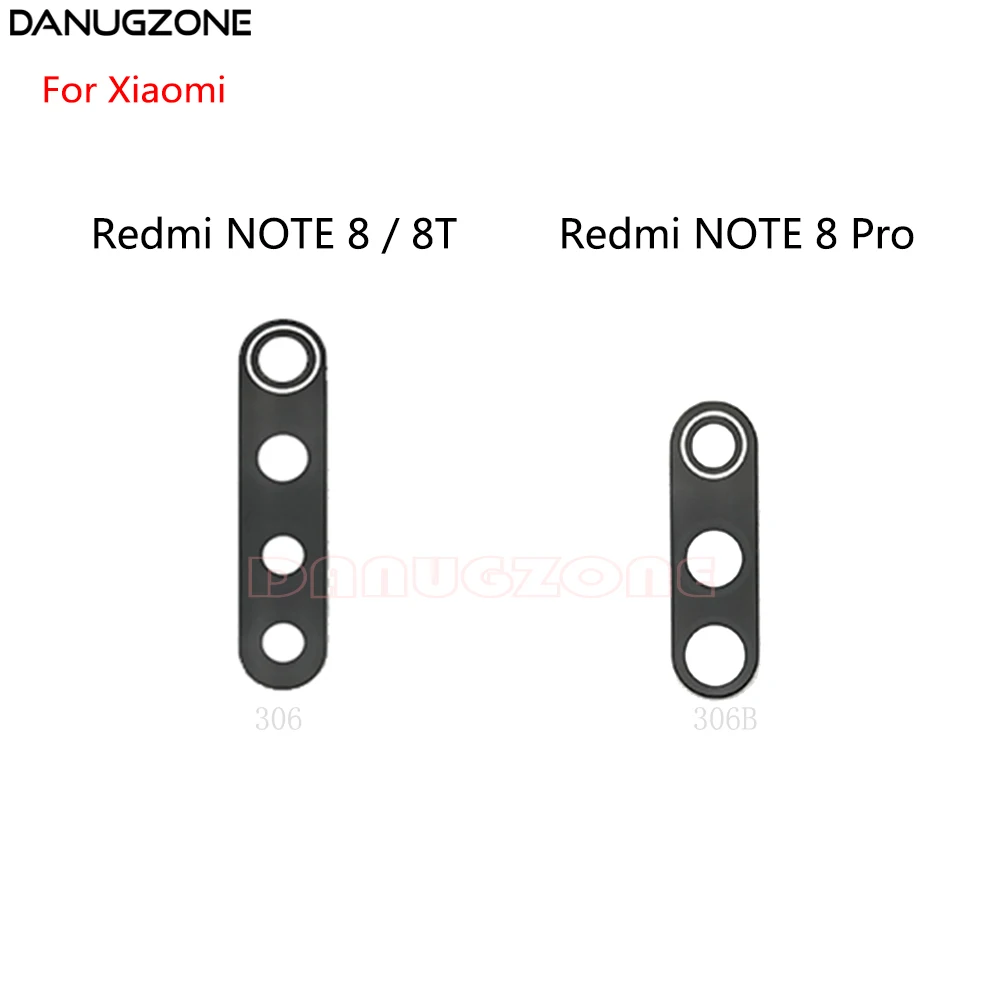 

2PCS/Lot For Xiaomi Redmi NOTE 8 Pro 8T Back Lens Rear Camera Glass Lens Mirror