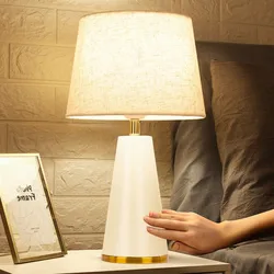Bedroom Bedside Lamp Luxurious Living Room Smart Desk Lamp Modern And Simple Nordic Wedding Home Touch Sensor Light