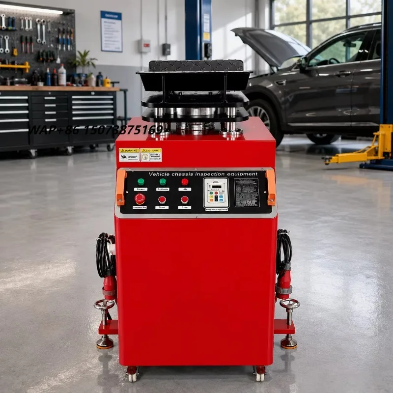 Amsxzo HY-380A Automotive Chassis & Suspension Tester with Abnormal Noise Detection 220V Diagnostic Tool for Car Repair