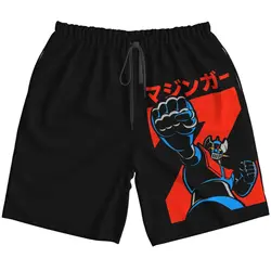 Mazinger Z Robot Swimwear Sunga Boxer Briefs For Men 2024 Summer Beachwear Tranzor Z Borad Shorts Swimming Trunks