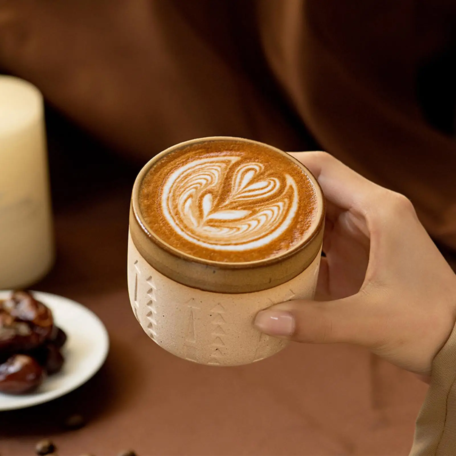 Novelty Coffee Mugs 250ml Ceramic Middle Eastern Drinkware Latte Mugs Small Water Cup For Latte Milk Juice Drink Hot Chocolate