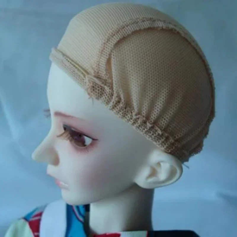 

Top Handmade BJD Doll Wigs Cap Fixed-Color/Size（20pcs) Hairnet Net Non-slip Elasticity Wig Cap for 1/3 1/4 1/6 1/8 1/12 Doll