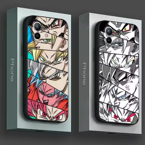 Japanese Dragons Ball Super Eyes Head Phone Case For Xiaomi 15T 14T Pro 13T 11T 10T 15 Ultra Poco X7 F7 M7 Pro X3 X5 X6 F6 Cover