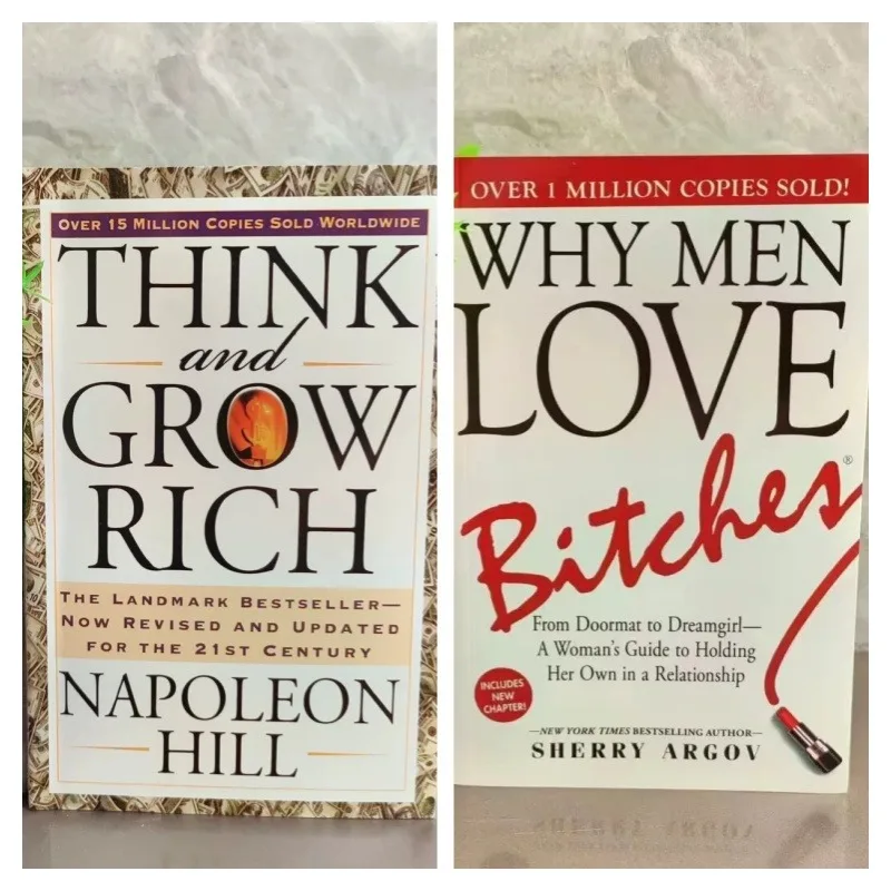 Bad Women, Some People Love English Version and Think and Grow Rich Classic English Version. philosophy books libreria