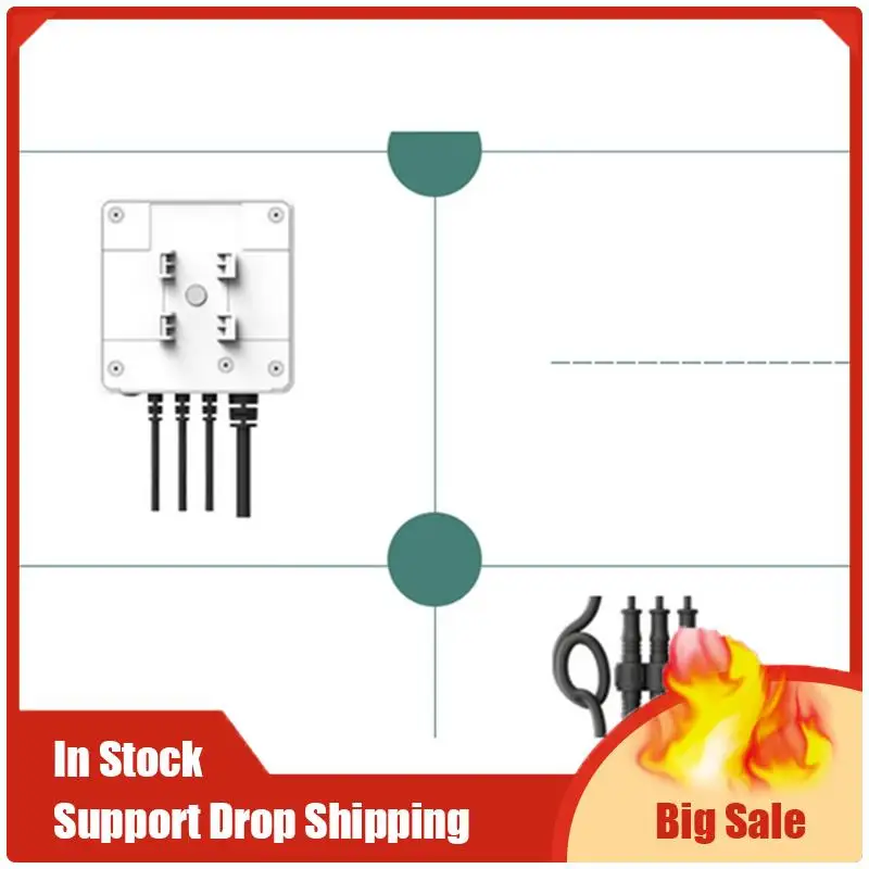Top Deals Wifi Energy KWH Meter Power Clamp Current Transformer 3 Phase App Monitor And Record Power (120A)