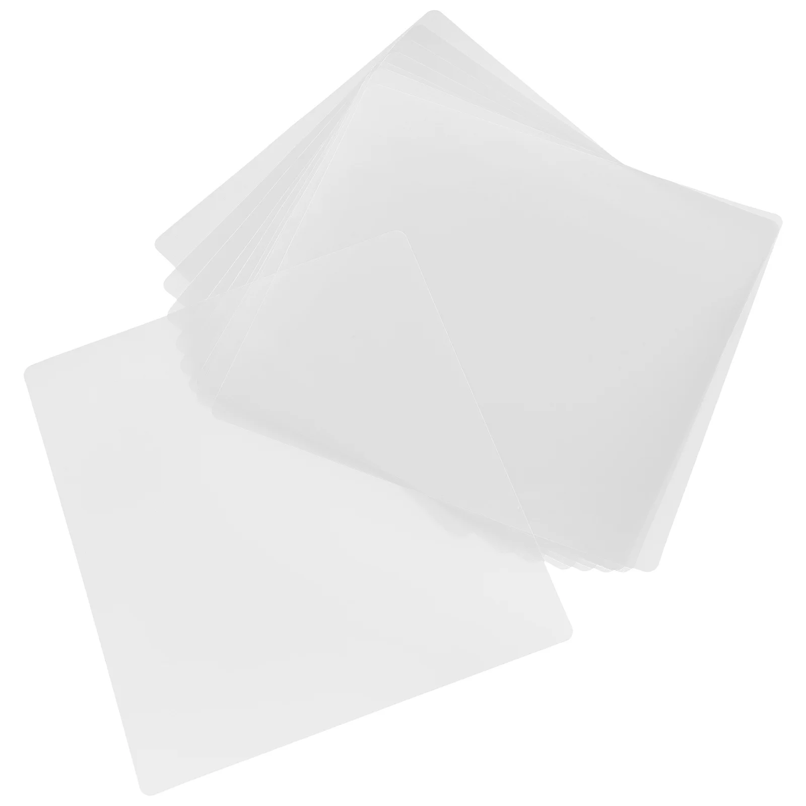 

10pcs 3D Printing Tracing Board Clear Pvc Blank Stencils 3D Pen Drawing Mat Transparent Craft Sheets Reusable Plastic Film Art