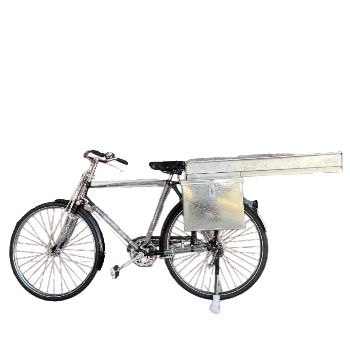 Retro BBQ-Fahrrad, Mobiler Fahrrad-Verkaufsstand, Imbisswagen für Nachtmärkte