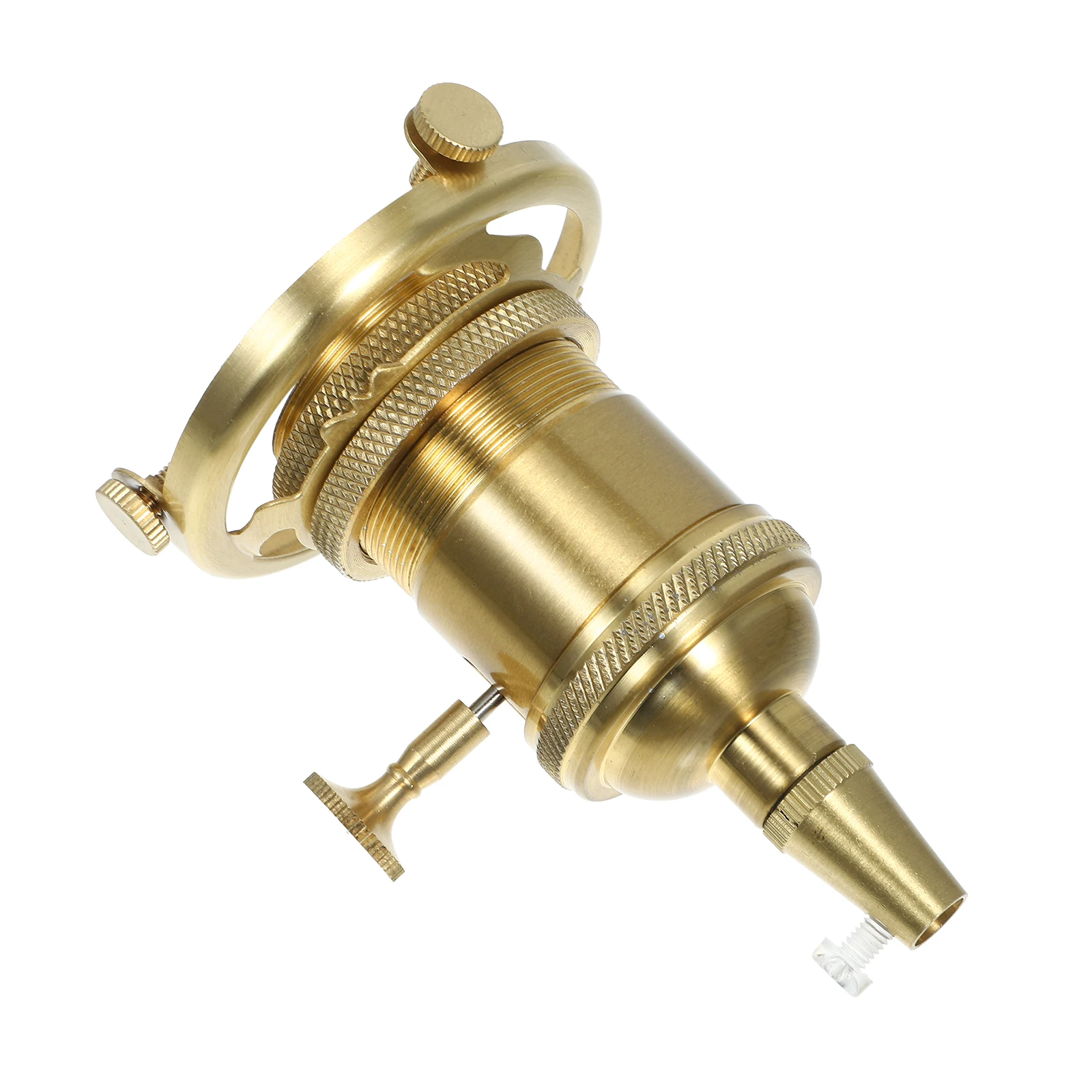 Retro Aluminum Light Socket E27 Lamp Holder Switch Vintage Hanging Light Accessories for Home Office DIY Project