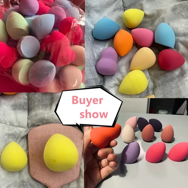 100/50/20/10 Pcs Make Up Blender Cosmetic Puff Makeup Sponge Puff Air Cushion Egg Super Soft MAKEUP Tool Wholesale 4 100/50/20/10 Pcs Make Up Blender Cosmetic Puff Makeup Sponge Puff Air Cushion Egg Super Soft MAKEUP Tool Wholesale 4