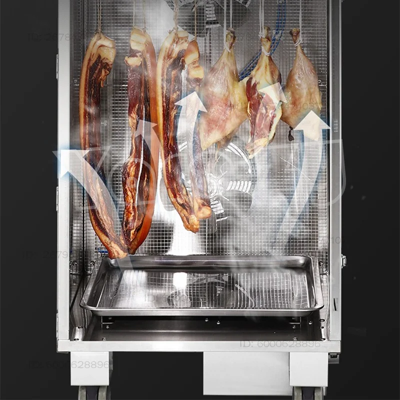 30KG Rotating sausage, sausage, bacon, chicken, duck, fish, beef dryer, food, household dehydration and air drying cabinet, larg